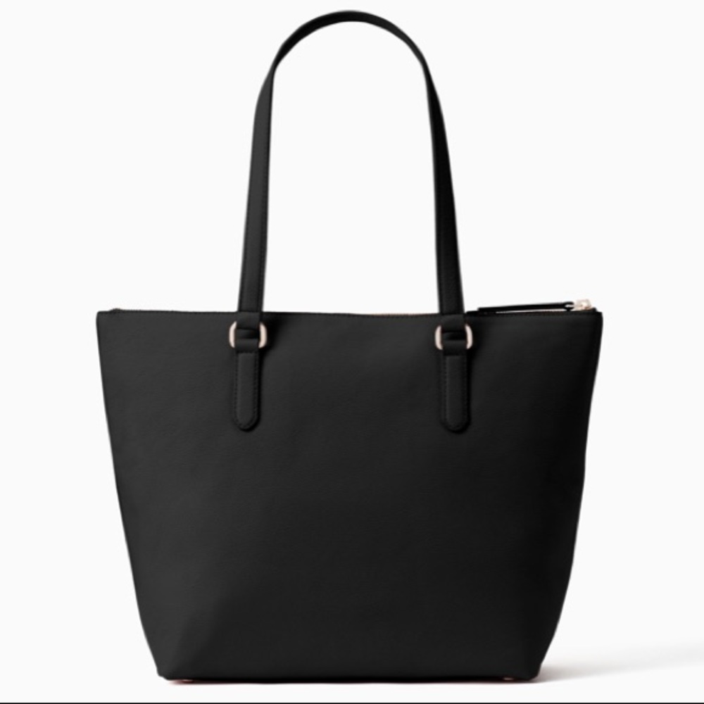 Kate Spade ♠️ NWT Black Logo Tote Bag - Picture 5 of 6